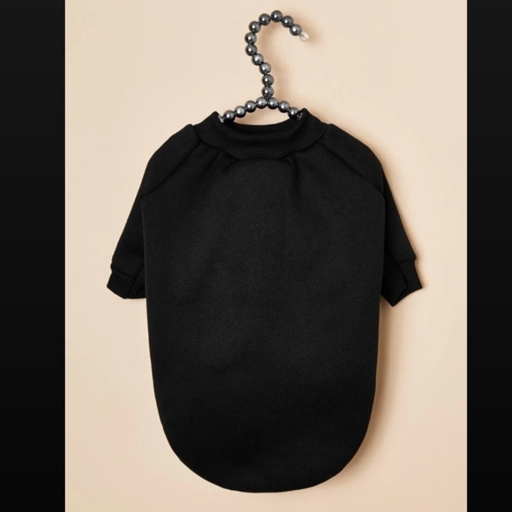 Solid black sweater - Picture 2 of 4